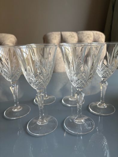 Assorted  crystal glasses