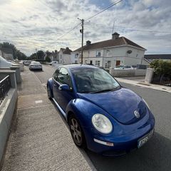 Blue Volkswagen Beetle