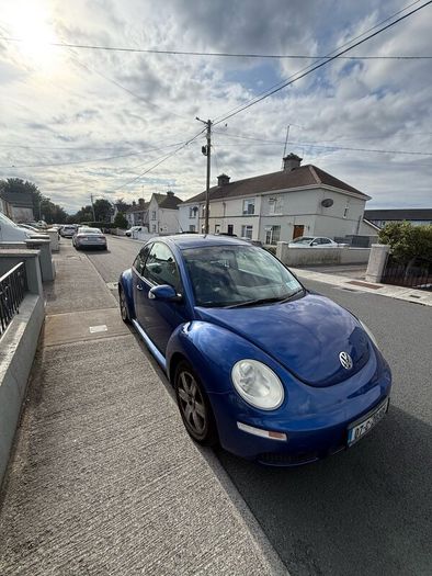 Blue Volkswagen Beetle