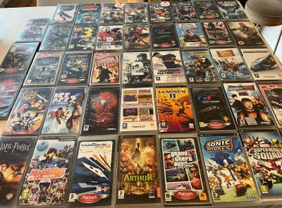 PSP boxed games big selection
