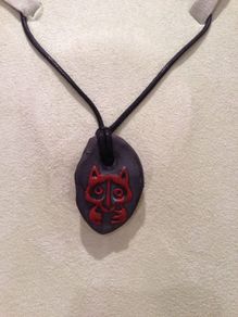 Coyote Totem Energy Stones Necklace