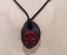 Coyote Totem Energy Stones Necklace