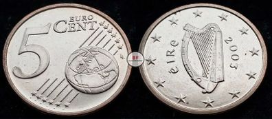 [#2209..] - Ireland 5 Cents | 2003 | BUNC