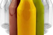 Clear Juice Bottles with Tamper Evident Lids - 20 Pack - 500 mL - 17oz Bottles Ideal for Water, Fresh Fruit Juices, Lemonade, Milk, and Other To-Go Beverages - Hand Washable and Reusable (FREE POSTAGE)