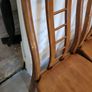 Six quality Hardwood Dining Chairs. Image 5