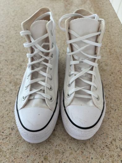 Converse High Tops Platforms UK6