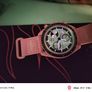 Rare Pink Swatch unisex omega moonswatch speedmaster with extra limited edition speedmaster strap Image 4