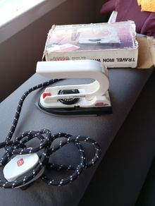 travel iron vintage