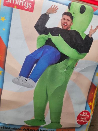 Halloween Inflatable Alien Abduction Costume