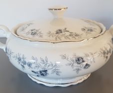 Tureen Baroque Blue By Daniele