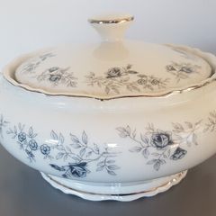 Tureen Baroque Blue By Daniele