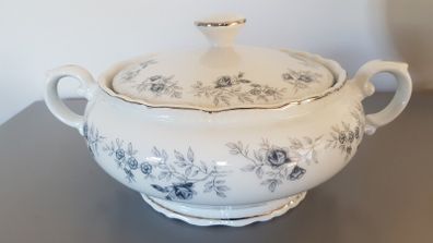 Tureen Baroque Blue By Daniele