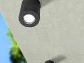 LED Ceiling Lights in White, Black or Grey