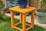 Wood Flower Stool