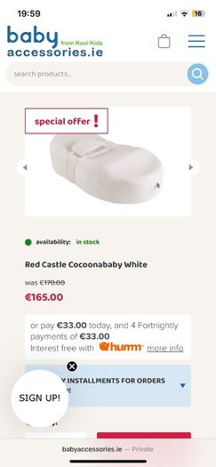 Cocoonababy Redcastle