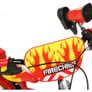 Kids Fire Fighter Red Bike Age 3-6, With Stabilisers, Hardly Used Image 4