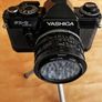 Yashica FX-D Quartz compact, manual-focus 35mm SLR film camera + 3 lenses. Image 2