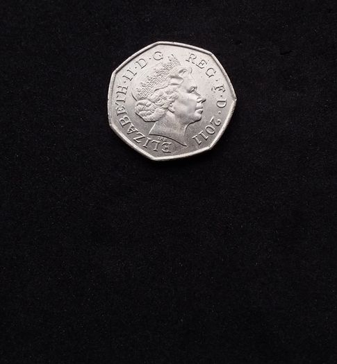 UK : 2011 , Fifty Pence for The 2012 London Olympics