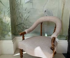 Antique Victorian, Hampton & sons armchair.