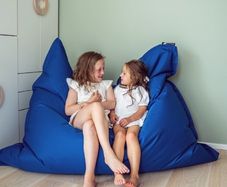 Elephant Living Jumbo Bean Bag in Black