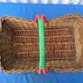Vintage boat shaped market basket Image 4