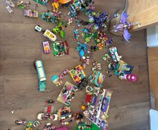Huge LEGO Friends & Elves Collection Massive Bundle Figures, Buildings, Dragons & Vehicles