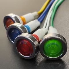 Multi Color Industrial 4pc Signal Circular Light 12 V, New, unopened.