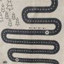 OYOY Adventures playroom nursery rug teepees Scandi style Image 4
