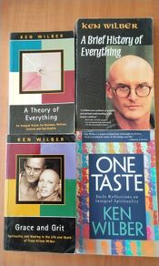4 books by author Ken Wilber (philosophy/psychology)