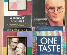4 books by author Ken Wilber (philosophy/psychology)