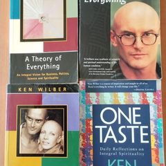 4 books by author Ken Wilber (philosophy/psychology)
