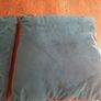 Large Teal Coloured Cushion Image 3
