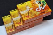 Sony Premium Mini DV Digital Video Cassette Tapes 60min DVM60PR3 (New, Sealed Pack of 3)