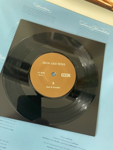 Iron And Wine - Ghost On Ghost (Limited Edition 7", CD)