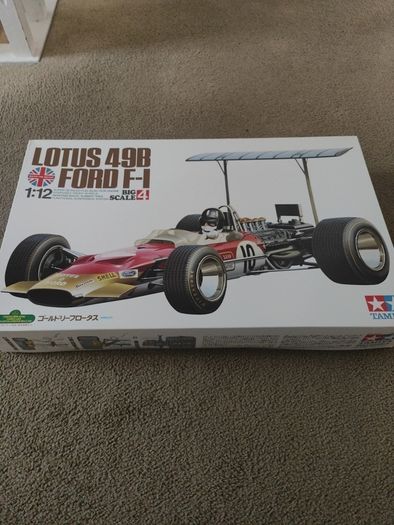 Tamiya 1/12 Lotus 49B Ford F-1 1969 G.Hill. Formula 1. 12004