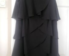 Black plus size cocktail  dress  size 24