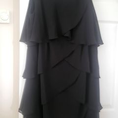 Black plus size cocktail  dress  size 24