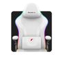 Huzaro Force 4.6 White Mesh RGB Smart Gaming Chair with Footrest - Bluetooth App & Remote Control Image 9