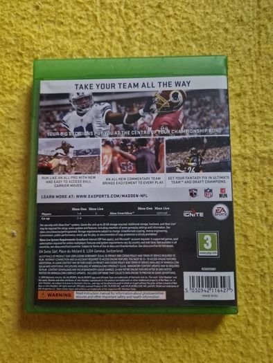 Madden NFL 17 Xbox One Games Original