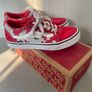 Vans kids buys girls unisex red camo canvas size 2 Image 7