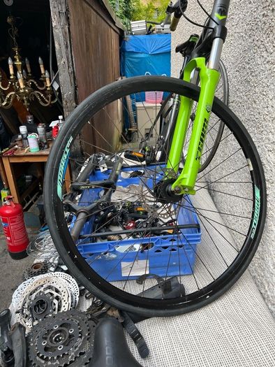 bike and parts
