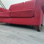 Red Velvet Couch Image 5