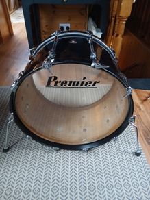 Vintage 1970's 24" Premier Bass Drum