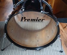 Vintage 1970's 24" Premier Bass Drum