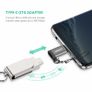 2 X Ugreen Aluminum Alloy OTG Micro USB (Female) to USB-C (Male) QC 3.0/2.0 Charger & Sync Convertor Adapter with Key Chain (Brand New/Warranty) Image 8