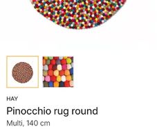 Designer Hay Pinocchio Rug