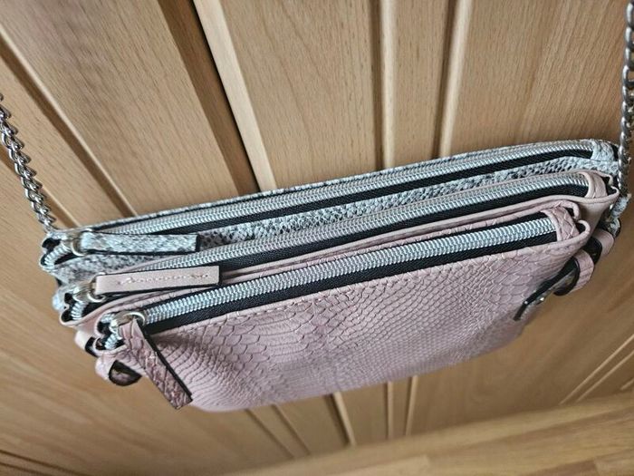 3 sections handbag