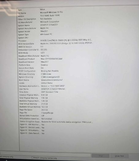 Apple iMac 27 keyboard and magic mouse