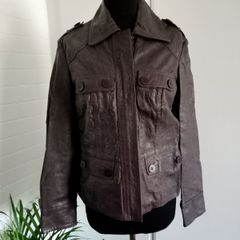Rocha jonh Rocha leather jacket size 12