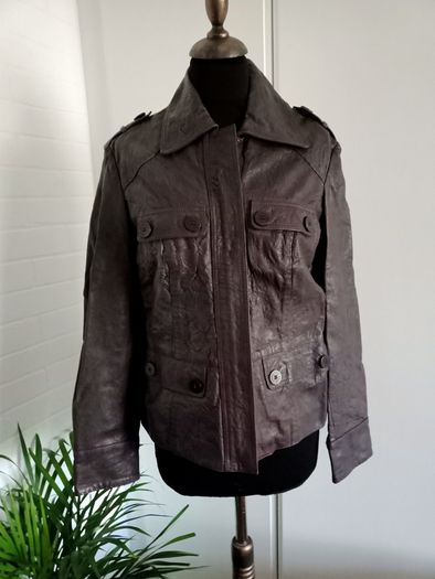 Rocha jonh Rocha leather jacket size 12
